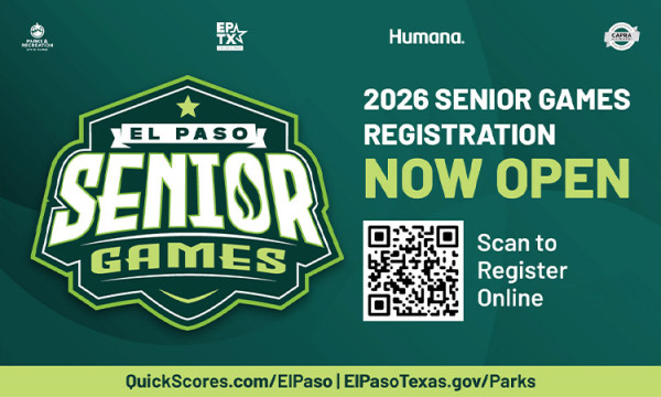 El Paso Senior Games 2026 Now Open