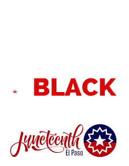 Black El Paso Voice and Juneteenth El Paso Logos