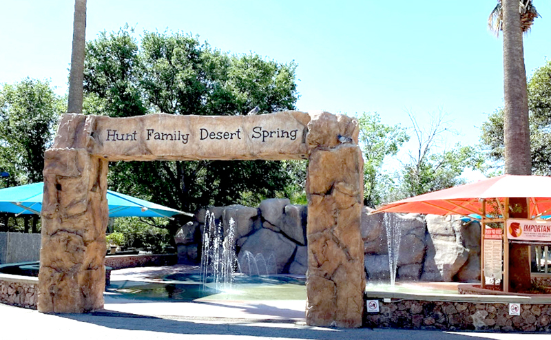 El Paso Zoo Hunt Family Desert Springs Splash Pad